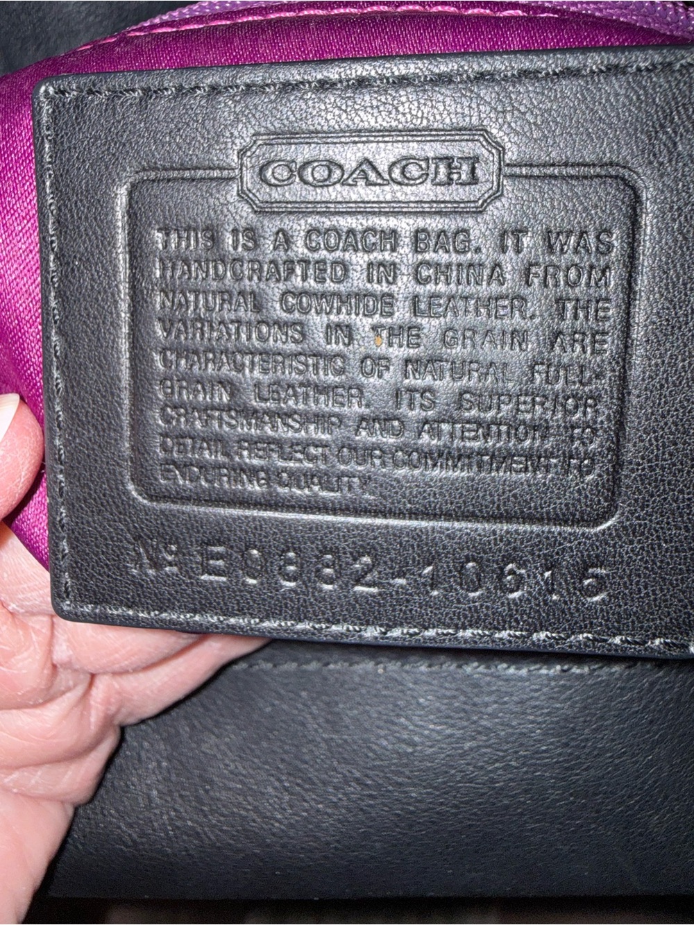 Coach Carly Bag #10615 - Picture 10 of 12